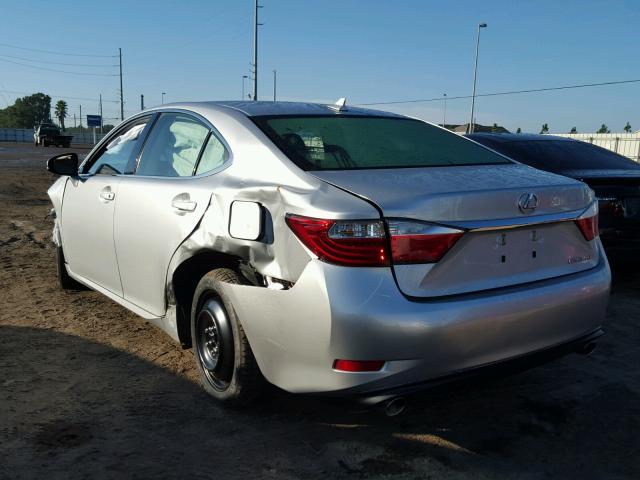 JTHBK1GG6E2108113 - 2014 LEXUS ES 350 SILVER photo 3