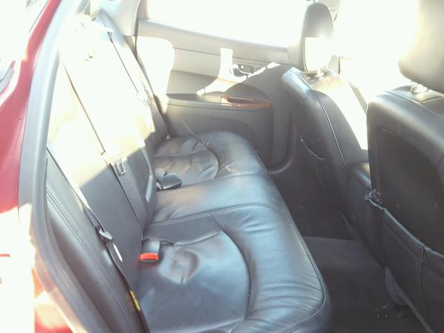 2G4WD532651316261 - 2005 BUICK LACROSSE C BURGUNDY photo 6