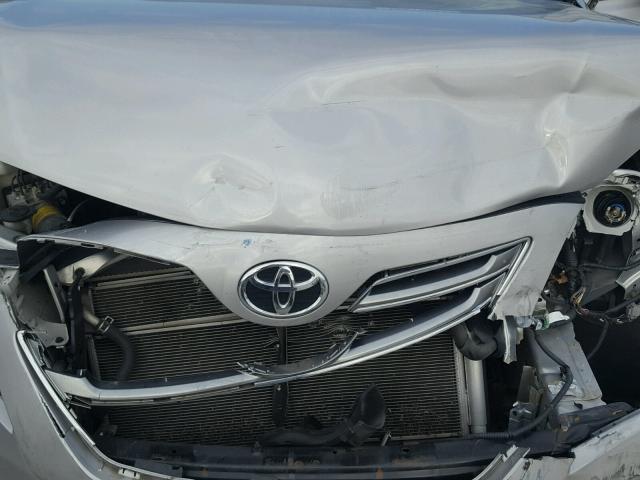 4T1BB46K09U080033 - 2009 TOYOTA CAMRY HYBR SILVER photo 7