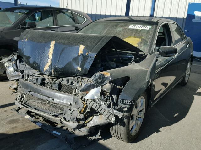 1HGCP36899A020604 - 2009 HONDA ACCORD EXL BLACK photo 2