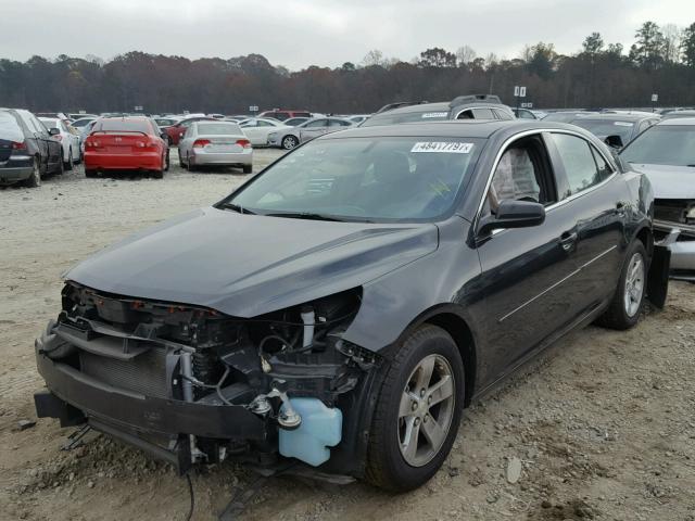 1G11B5SA8DF336265 - 2013 CHEVROLET MALIBU LS BLACK photo 2