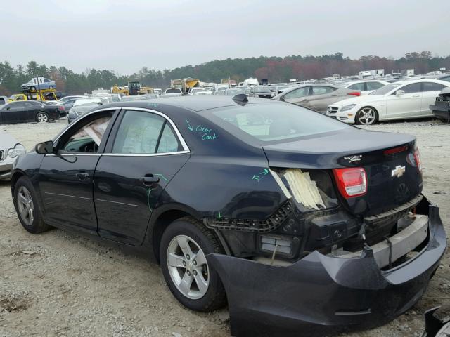 1G11B5SA8DF336265 - 2013 CHEVROLET MALIBU LS შავი ფოტო 3