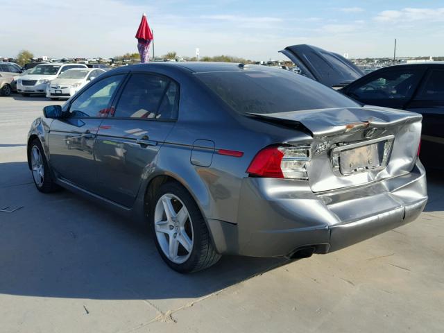 19UUA65506A003846 - 2006 ACURA 3.2TL GRAY photo 3