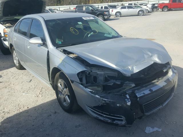 2G1WT57N591268150 - 2009 CHEVROLET IMPALA 1LT SILVER photo 1