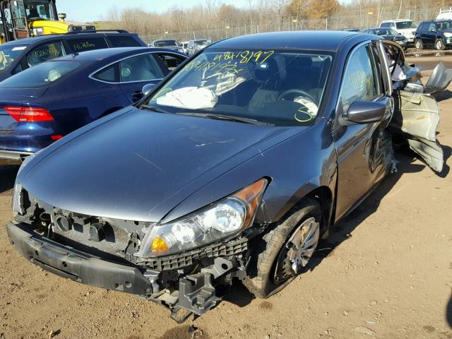 1HGCP2F32CA025102 - 2012 HONDA ACCORD LX GRAY photo 2