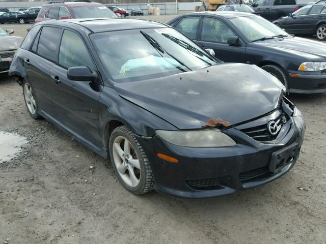 1YVHP82D045N59922 - 2004 MAZDA 6 S BLACK photo 1