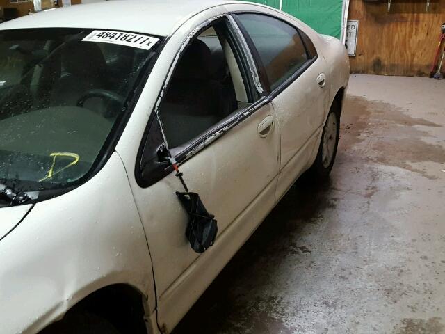 2B3HD46R74H661046 - 2004 DODGE INTREPID S თეთრი ფოტო 9