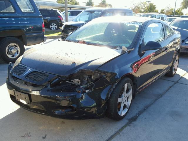 1G2AN18B077156529 - 2007 PONTIAC G5 GT BLACK photo 2