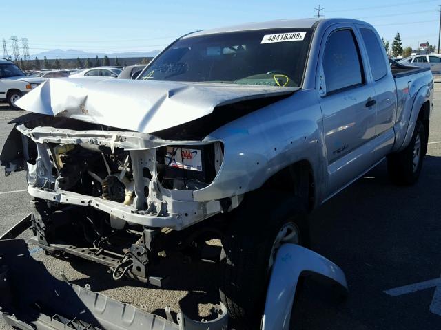 5TETU62N56Z235774 - 2006 TOYOTA TACOMA PRE SILVER photo 2