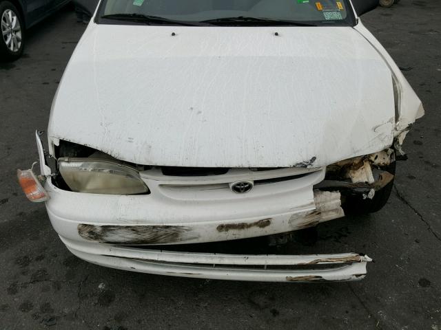 1NXBR12E4XZ211746 - 1999 TOYOTA COROLLA VE WHITE photo 9