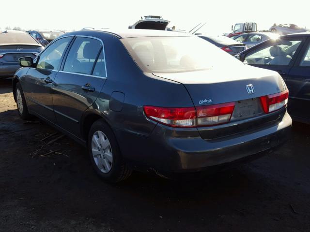 1HGCM56393A141696 - 2003 HONDA ACCORD LX BLUE photo 3