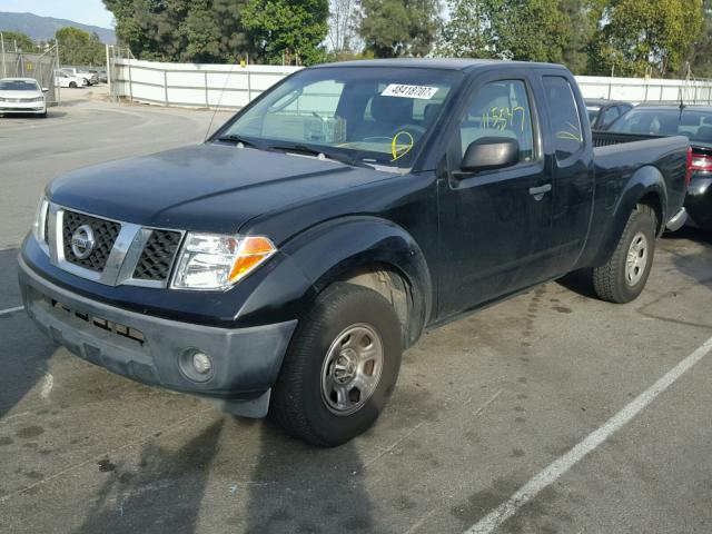 1N6BD06T47C423216 - 2007 NISSAN FRONTIER K BLACK photo 2