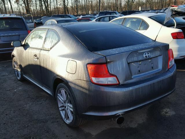 JTKJF5C75B3007707 - 2011 TOYOTA SCION TC 灰色 照片 3