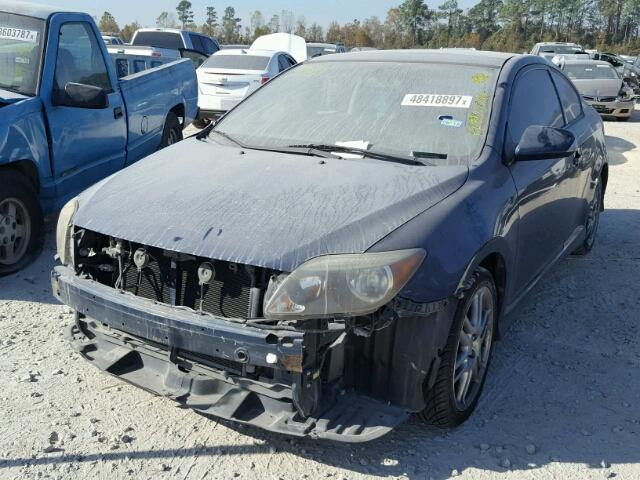 JTKDE177250047624 - 2005 TOYOTA SCION TC BLUE photo 2