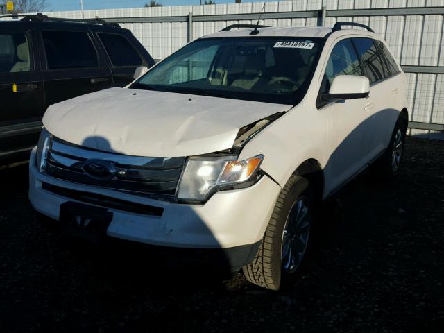 2FMDK3KC4ABB02708 - 2010 FORD EDGE LIMIT WHITE photo 2