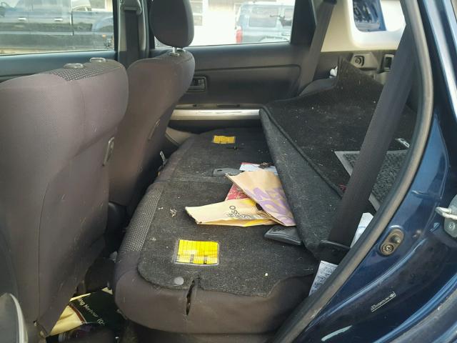 JTKKT624450101707 - 2005 TOYOTA SCION XA BLUE photo 6