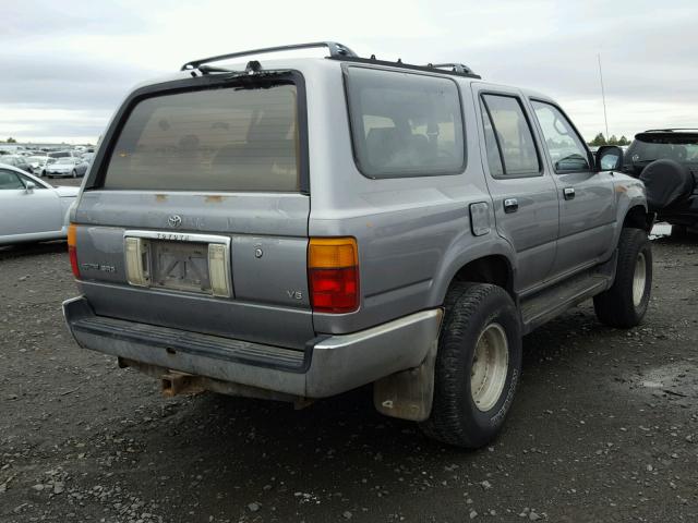 JT3VN39W3P0125122 - 1993 TOYOTA 4RUNNER VN SILVER photo 4