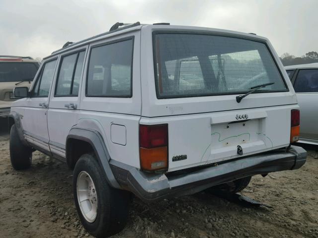 1J4FT58S4NL166929 - 1992 JEEP CHEROKEE L WHITE photo 3