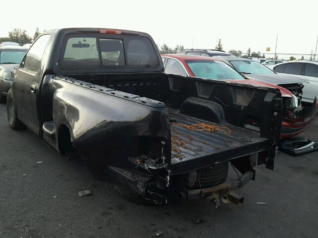 2FTRF07324CA11635 - 2004 FORD F150 SVT L BLACK photo 3