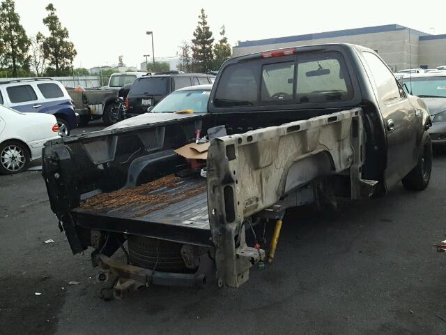 2FTRF07324CA11635 - 2004 FORD F150 SVT L BLACK photo 4