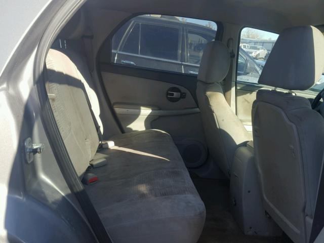 2CNDL13F156128630 - 2005 CHEVROLET EQUINOX LS GRAY photo 6