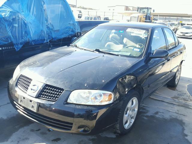 3N1CB51D04L902648 - 2004 NISSAN SENTRA 1.8 BLACK photo 2