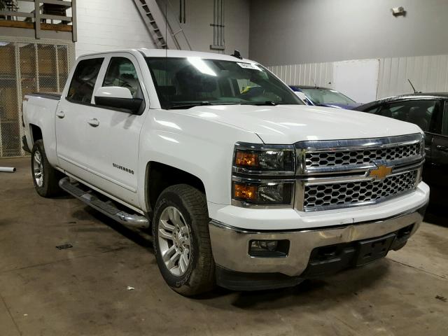 3GCUKREC3FG345093 - 2015 CHEVROLET SILVERADO WHITE photo 1