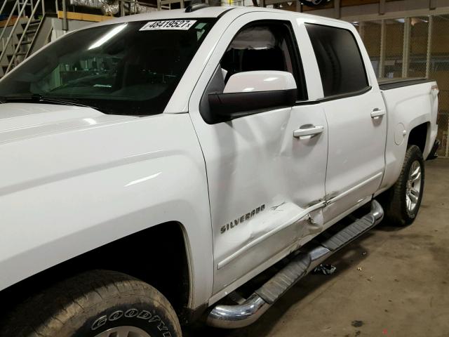 3GCUKREC3FG345093 - 2015 CHEVROLET SILVERADO WHITE photo 9