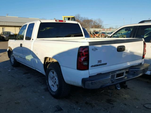 2GCEC19T161113064 - 2006 CHEVROLET SILVERADO WHITE photo 3