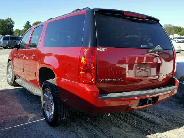 1GKS1KE0XDR266285 - 2013 GMC YUKON XL C RED photo 3