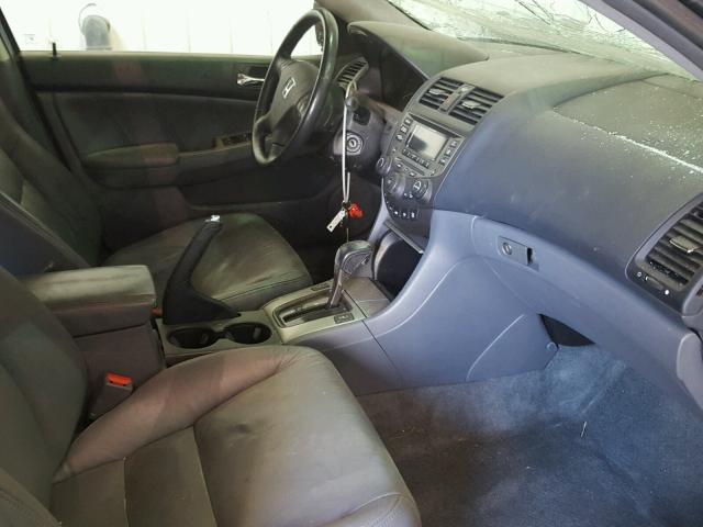 1HGCM56897A196828 - 2007 HONDA ACCORD EX GRAY photo 5