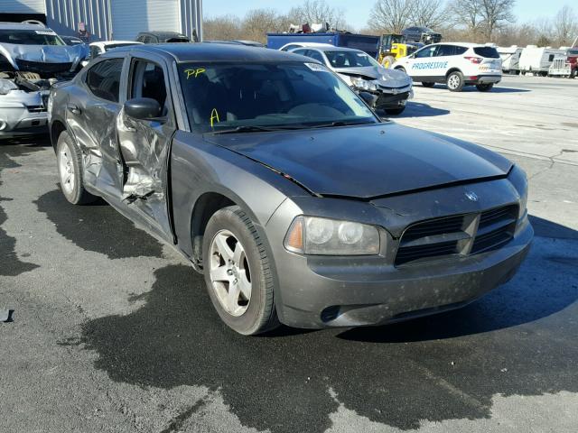 2B3KA43D69H615710 - 2009 DODGE CHARGER GRAY photo 1