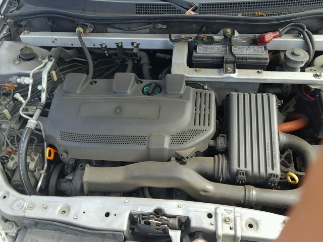 JHMZE14762T001420 - 2002 HONDA INSIGHT GRAY photo 7