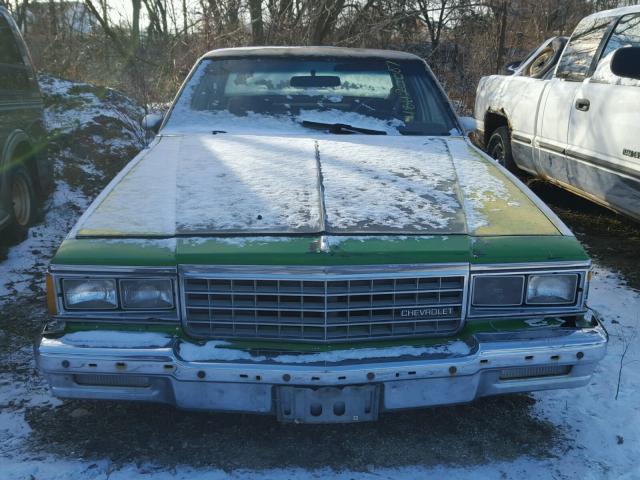 1G1BN69H2FX127248 - 1985 CHEVROLET CAPRICE CL WHITE photo 9