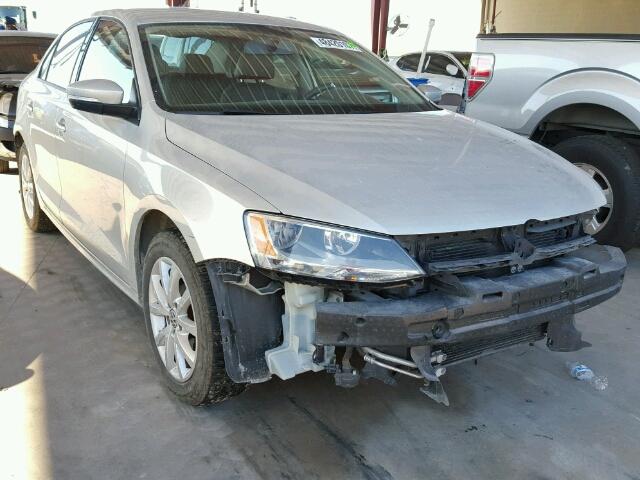 3VWDX7AJ8BM318068 - 2011 VOLKSWAGEN JETTA SE SILVER photo 1