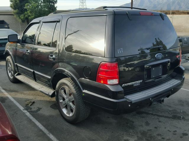 1FMPU17L74LB56674 - 2004 FORD EXPEDITION BLACK photo 3