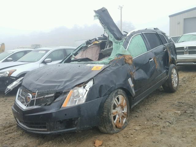 3GYFNAEY8AS557498 - 2010 CADILLAC SRX LUXURY BLACK photo 2