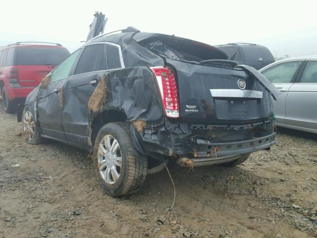 3GYFNAEY8AS557498 - 2010 CADILLAC SRX LUXURY BLACK photo 3