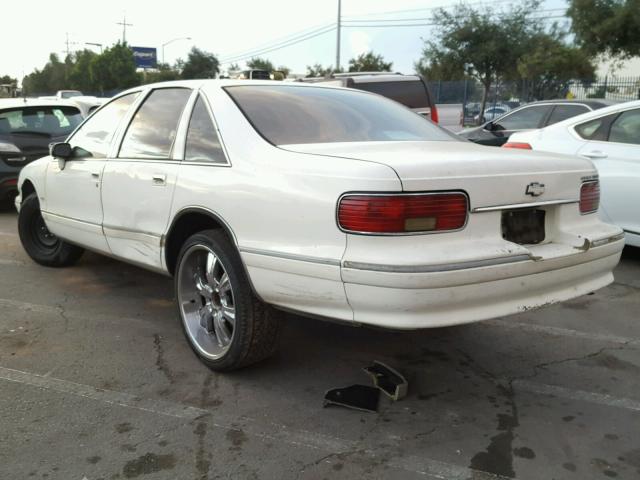 1G1BN53E8PR113126 - 1993 CHEVROLET CAPRICE CL WHITE photo 3