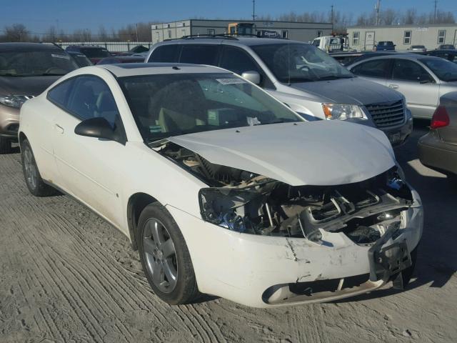 1G2ZH158864150738 - 2006 PONTIAC G6 GT WHITE photo 1