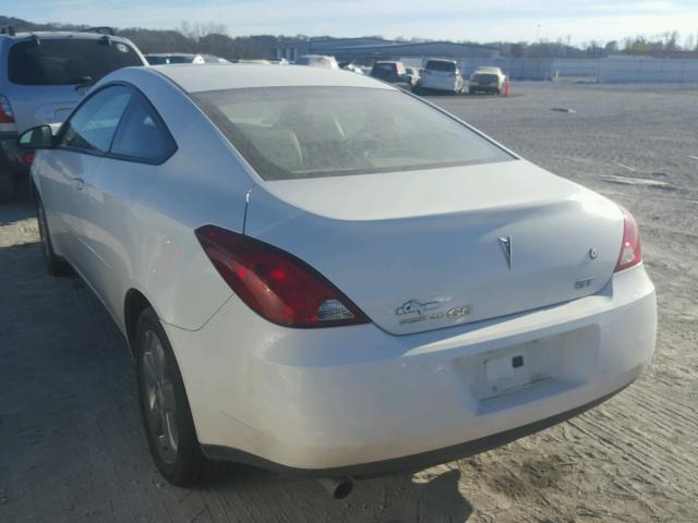 1G2ZH158864150738 - 2006 PONTIAC G6 GT WHITE photo 3