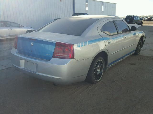 2B3KA43G86H531877 - 2006 DODGE CHARGER SE SILVER photo 4