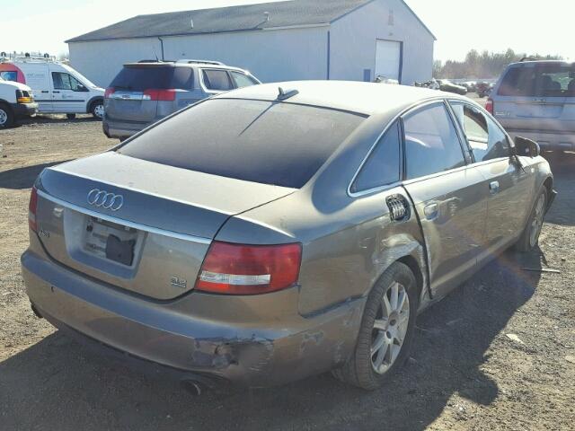 WAUDG74F65N106934 - 2005 AUDI A6 3.2 QUA GOLD photo 4