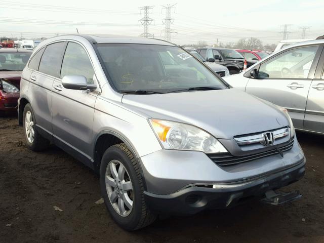 JHLRE48767C114579 - 2007 HONDA CR-V EXL SILVER photo 1