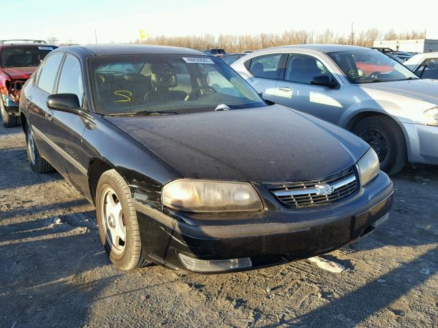 2G1WH55K829152085 - 2002 CHEVROLET IMPALA LS BLACK photo 1