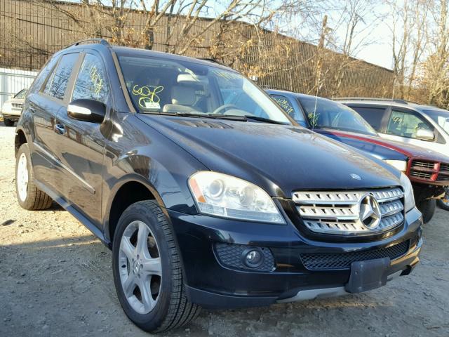 4JGBB86E86A102908 - 2006 MERCEDES-BENZ ML 350 BLACK photo 1