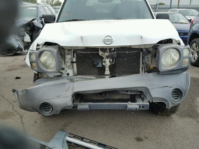 5N1ED28T74C680516 - 2004 NISSAN XTERRA XE WHITE photo 9