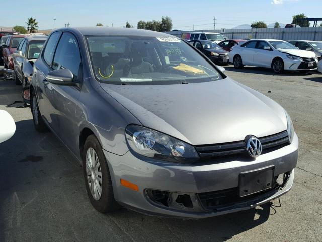 WVWAB7AJ4DW116819 - 2013 VOLKSWAGEN GOLF SILVER photo 1