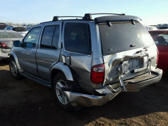 JNRDR09Y91W216024 - 2001 INFINITI QX4 SILVER photo 3