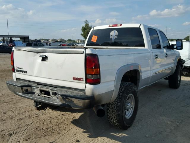 1GTHK23226F125190 - 2006 GMC SIERRA K25 WHITE photo 4